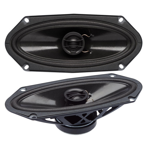 PowerBass S-4102 - 4x10" Coaxial OEM Replacement Speakers - Pair - Open Box