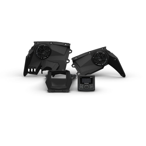 Rockford Fosgate X317-STG1 Pmx-1 & Front Speakers Kit Compatible With Select X3 Models - Used Very Good