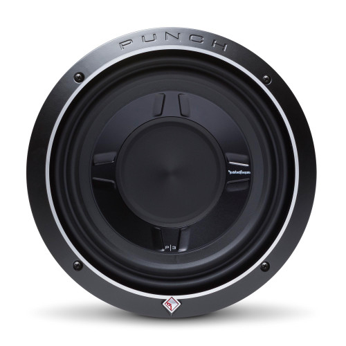 Rockford Fosgate P3SD4-10 10” Slim Subwoofer - DVC (dual 4-Ohm), 300 Watts Rms, 600 Watts Peak - Used Very Good