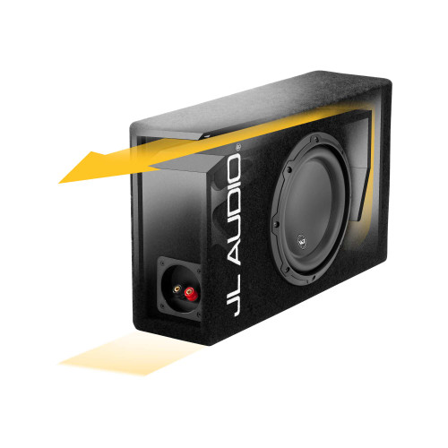 JL Audio CP108LG-W3v3: Single 8W3v3 MicroSub Ported 4 Ω - Creative