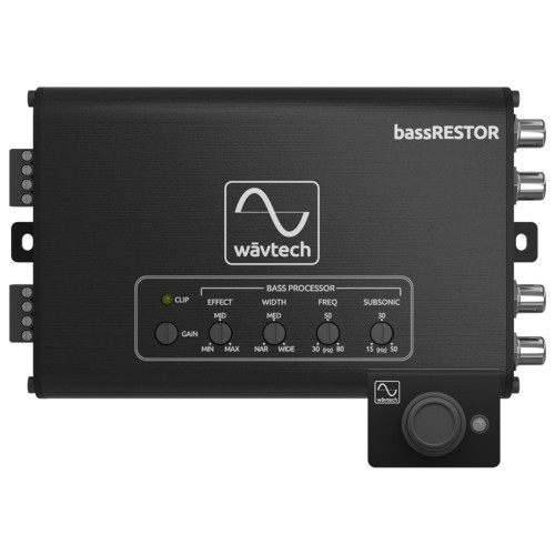 Wavtech bassRESTOR - Bass Restoration w/Subsonic Filter and remote level control