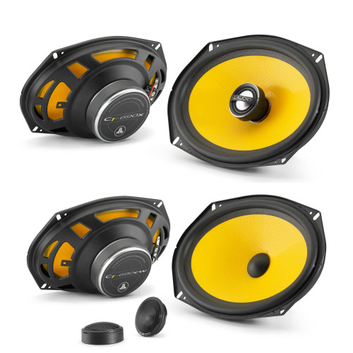 JL Audio for Dodge Ram Crew Cab 2012+ Bundle - C1 6x9 Component Speakers, C1 6x9 Coaxial Speakers