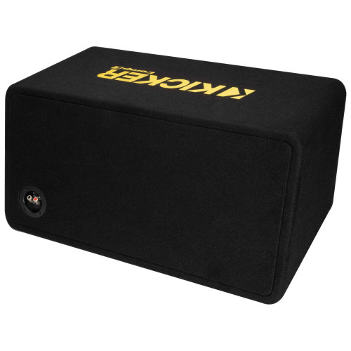Kicker 50DCWC102 Dual CompC 10-inch Subwoofers in Vented Enclosure