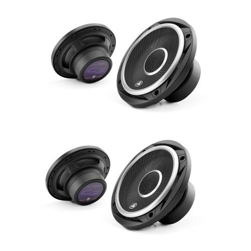 JL Audio Jeep JK 2 door Interior Speaker bundle 2007-2017 Jeep Wrangler 2dr Front and Rear C2 Coaxial Speaker Upgrade