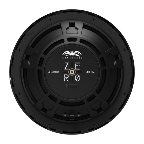 Wet Sounds Refurbished ZERO Series - ZERO-12-S4-XZ-B Black 12