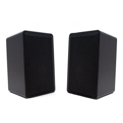 Legrand MS05OD-V1 Indoor-Outdoor Speakers (Pair) in Black with Included Mounting Brackets - Used Very Good