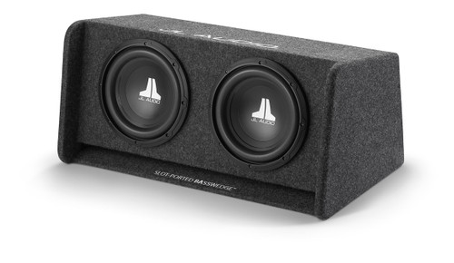 JL Audio CP210-W0V3 - CP210-W0v3Dual 10W0v3 BassWedge Ported 2 Ohm - Open Box