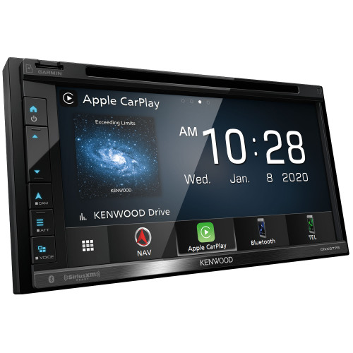 Kenwood DNX577S Navigation Receiver Compatible With Apple CarPlay & Android Auto - Used Good