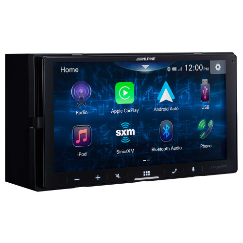 Alpine iLX-W670 Digital Multimedia Receiver with CarPlay and Android Auto Compatibility - Open Box