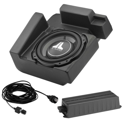 JL Audio Yamaha YXZ1000R Stealthbox and Amp Bundle, 2016-Up Yamaha YXZ1000R UTV subwoofer audio upgrade