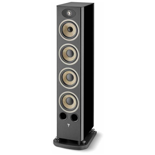 Focal Aria EVO X N°3 Bass-Reflex 3-Way Floorstanding Loudspeaker, Black High Gloss - FARIAEVOXN3BK