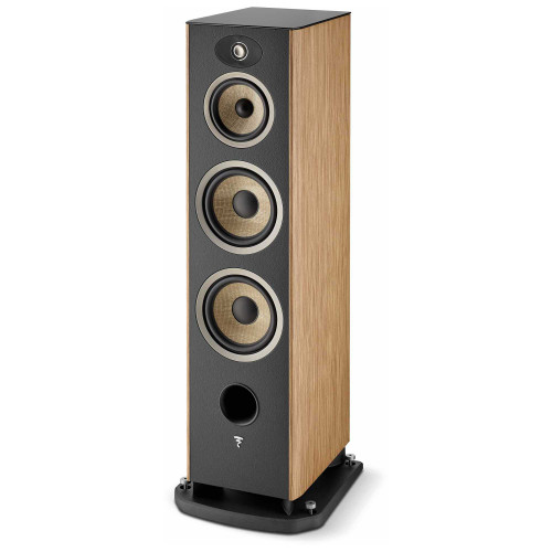 Focal Aria EVO X N°4 Bass-Reflex 3-Way Floorstanding Loudspeaker, Prime Walnut - FARIAEVOXN4PRVN