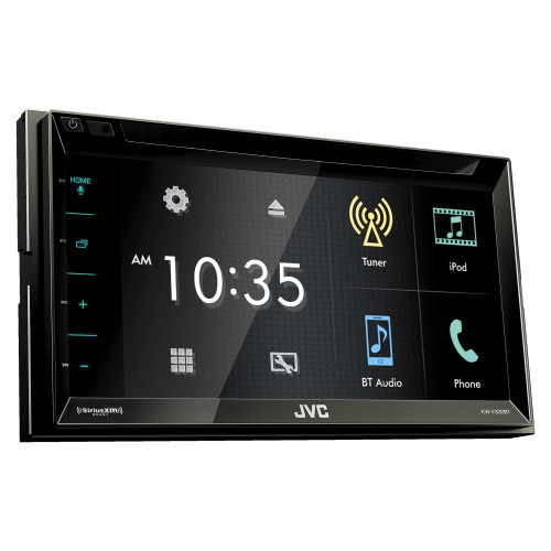 JVC KW-V330BT 6.8" Double DIN Bluetooth In-Dash DVD/CD/AM/FM/Digital Media Car Stereo