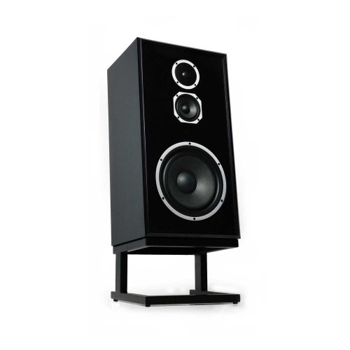 KLH Model Five Vintage-Styled Stand-Mount Speaker - Matte Black, Sold Individually - Used, Open Box