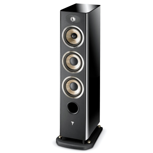 Focal ARIA 926 Black High Gloss 3-Way Floorstanding Audiophile Tower Speakers - Sold Individually - Used, Very Good