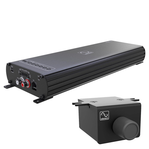 Wavtech LINK1000.1MINI 1000 Watt Mono Amplifier with LINKRC Bassknob