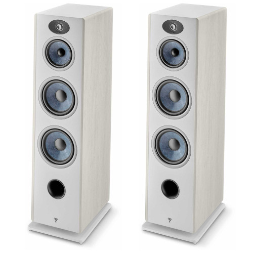 Focal Vestia No4 Ultimate 3-Way Floorstanding Loudspeakers finished in Light Wood - Pair