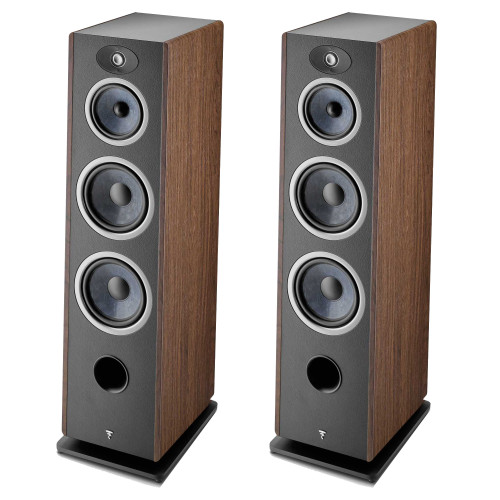 Focal Vestia No4 Ultimate 3-Way Floorstanding Loudspeakers finished in Dark Wood - Pair