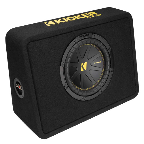 Kicker 50TCWC102 CompC 10-inch Subwoofer in Thin Profile Enclosure, 2-Ohm - Used, Very Good