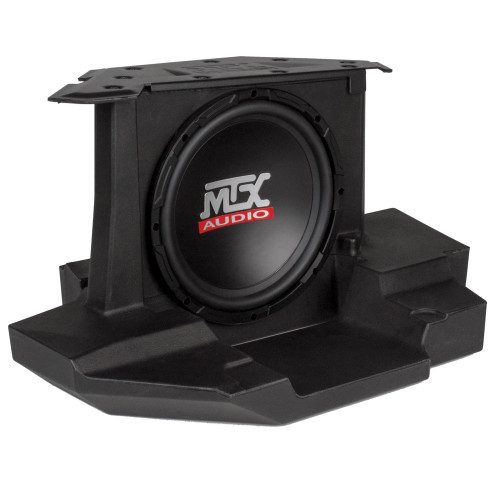 MTX Audio GENERAL-10 Amplified 10" Subwoofer Enclosure - Compatible With Select 2017+ Polaris General Vehicles - Used, Open Box