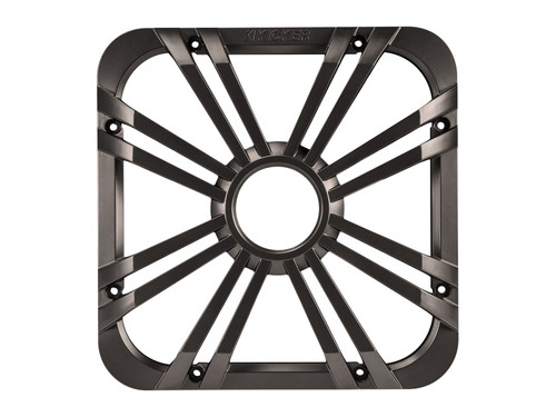 Kicker 12-inch (30cm) Square Subwoofer Grille for 11S12L7,LED, Charcoal