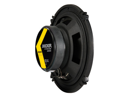 Kicker DSC650 6.5-Inch (160-165mm) Coaxial Speakers, 4-Ohm (Pair