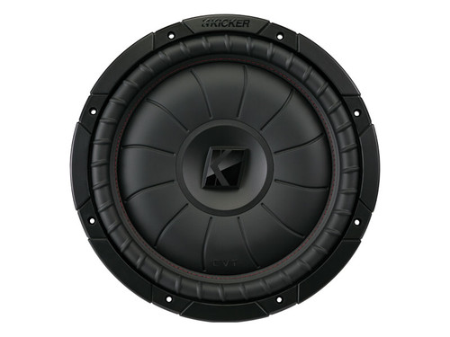 Kicker CompVT 12-Inch (30cm) Subwoofer, SVC, 2-Ohm, 400W