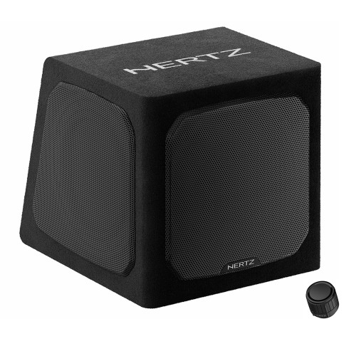 Hertz DBA 201 8" (200mm) Active Sub Box-Dual Passive Radiators