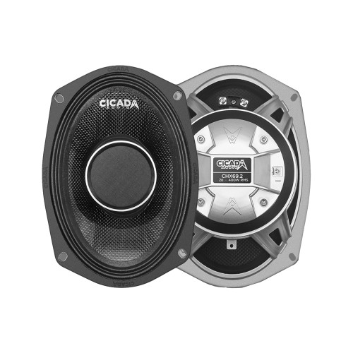 Cicada Audio CHX69.2 - Pro Coaxial Horn Loaded Speakers 6x9-inch - 2 Ohm, Pair