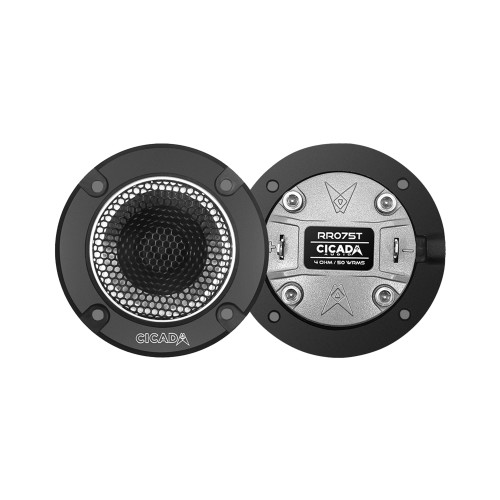 Cicada Audio RR075T - 0.75-inch Titanium Shallow Horn - Pair