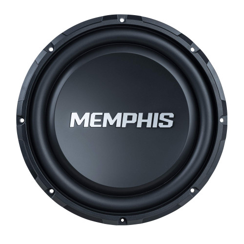 Memphis Audio SRXS1244 12" Street Reference Dual 4-Ohm Shallow Mount Subwoofer - 250 wRMS