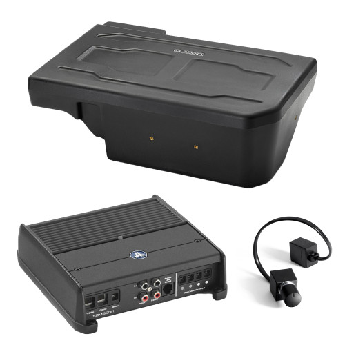 JL Audio SBX-T-TCMAX3G/12TW3 Stealthbox® W/ Amp bundle for 2022-Up Toyota Tundra CrewMax Subwoofer Upgrade