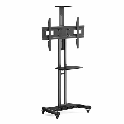 ErgoAV BETCL2-01B - Cart for TVs 40" to 75" with Camera Shelf