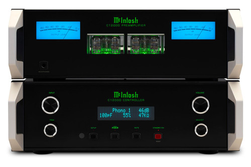 McIntosh C12000ST - C12000 2-Channel Solid State and Vacuum Tube Preamplifier