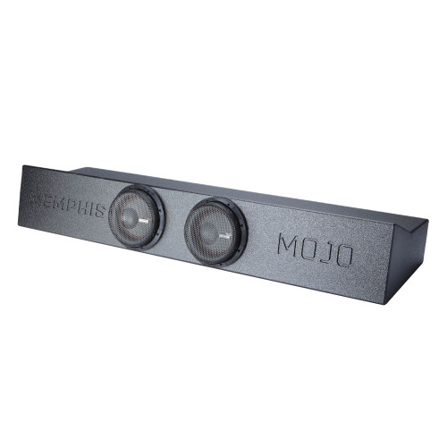 Memphis Audio MJMEFORD8D1V2 Ported enclosure with two 8" MOJO Mini subwoofers — fits select 2009-up Ford trucks - Used, Good