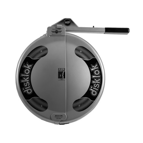 Disklok Gold Edition Hard Case Steering Wheel Lock - Medium (Fits Steering Wheels 15.4" - 16.3") - Used, Open Box