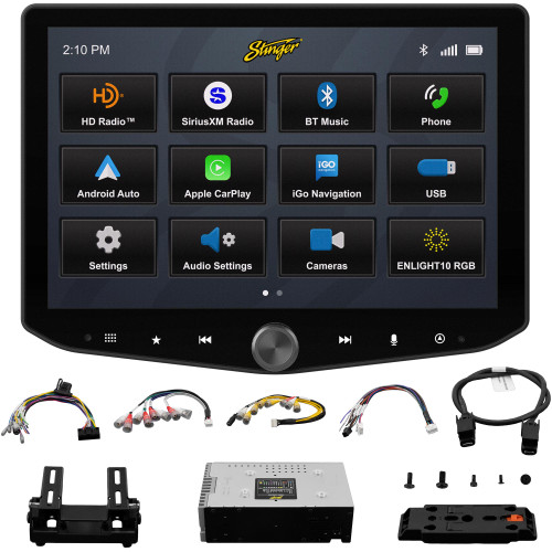 Stinger Ix210 Horizon10 10.1-Inch Floating Multimedia Infotainment