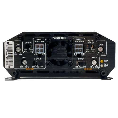 Cicada Audio FLX2000.4 - 4-Channel 500 Watts x 4 @ 2 Ohms with