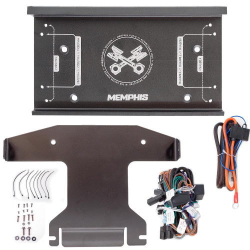 Memphis Audio OEM Amplifier Installation Kit Compatible With 2014+ Harley Davidson Street Glide & 2015+ Road Glide - Used, Acceptable
