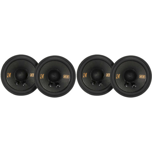 Kicker 51KSC2704 KS-Series 2.75" Midrange Speakers w/ 51KSC2704 2.7" Bundle