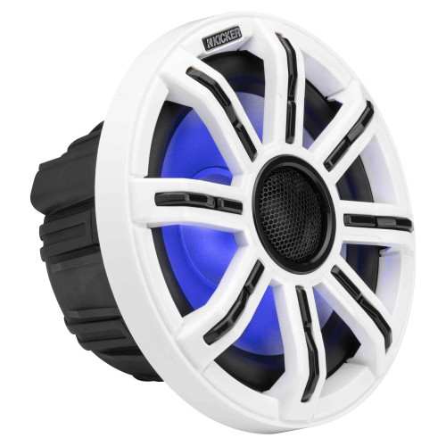 Kicker 51MSC84 - MSC 8-Inch Premium Marine 4-Ohm LED Coaxial