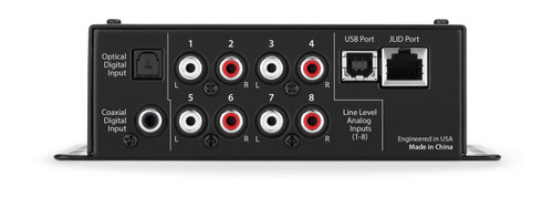 JL Audio TwK-88 System Tuning DSP: 8 Inputs/8 Outputs+Digital in