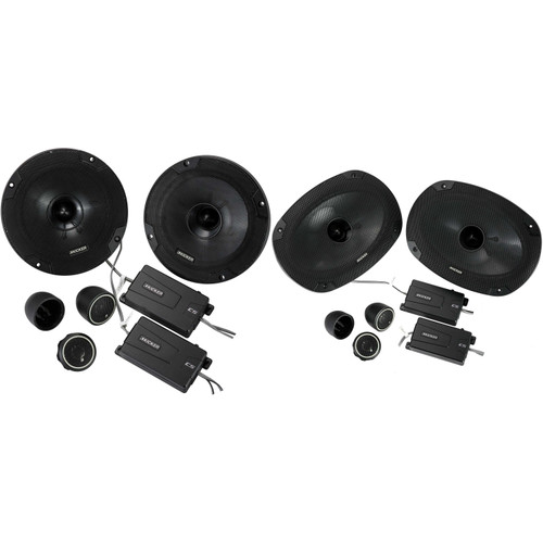 Kicker 46CSS654 CS-Series CSS65 6.5-Inch (160mm) Component System with .75-inch tweeters w/ 46CSS694 6x9" Component Bundle