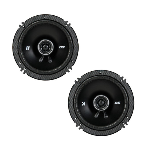 Kicker DSC650 6.5-Inch (160-165mm) Coaxial Speakers w/ 43DSC6504