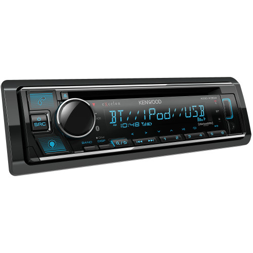 Kenwood KDC-X305 Bluetooth single DIN CD receiver with Alexa