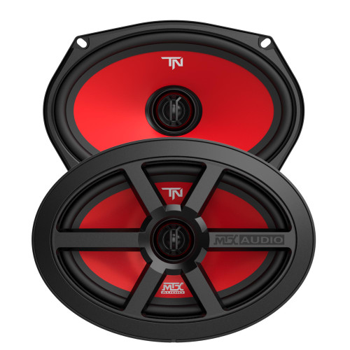 MTX Audio TERMINATOR69 Terminator Series 6x9", 2-Way, 60W RMS 4-Ohm Coaxial Speaker Pair - Used, Good