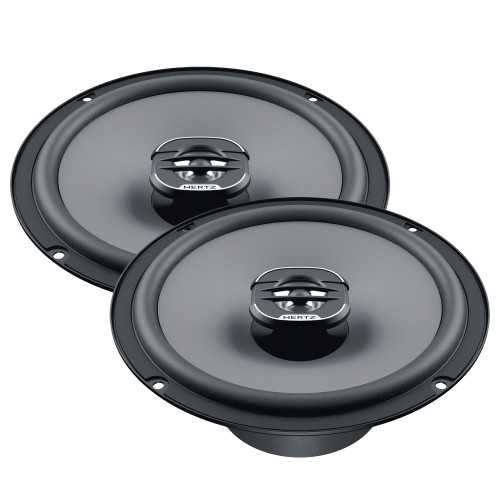 Hertz UNO Series X-165 6.5" Two-Way Coaxial Speakers (Pair) - Used, Very Good