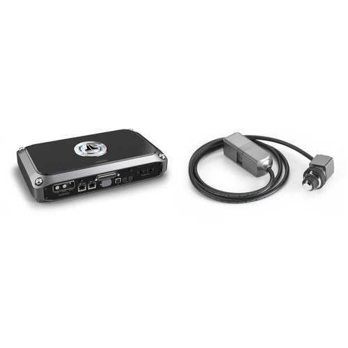 JL Audio VX800/8i 8 Ch. Class D Full-Range Amplifier with Integrated DSP, 800 W, & DSP Knob Bundle