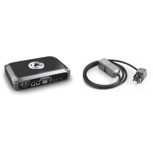 JL Audio VX600/6i 6 Ch. Class D Full-Range Amplifier with Integrated DSP, 600 W, & DSP Knob Bundle