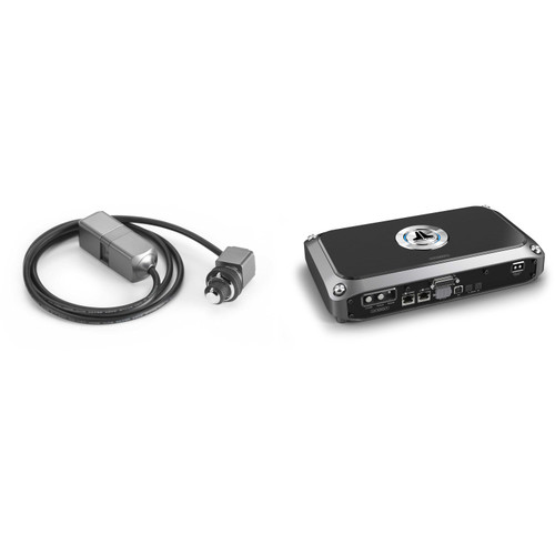 JL Audio VX1000/1i Monoblock Class D Amplifier with Integrated DSP, 1000 W, & DSP Knob Bundle